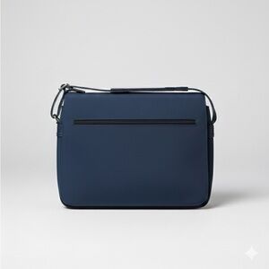 Chic Navy Blue Women's Satchel